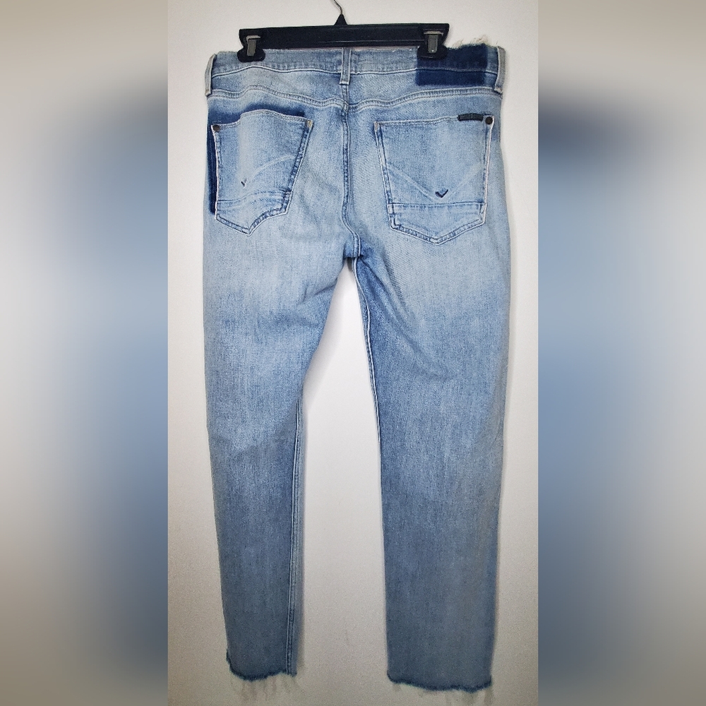 HUDSON size 32- Blue Jeans Light Wash - Picture 3 of 13